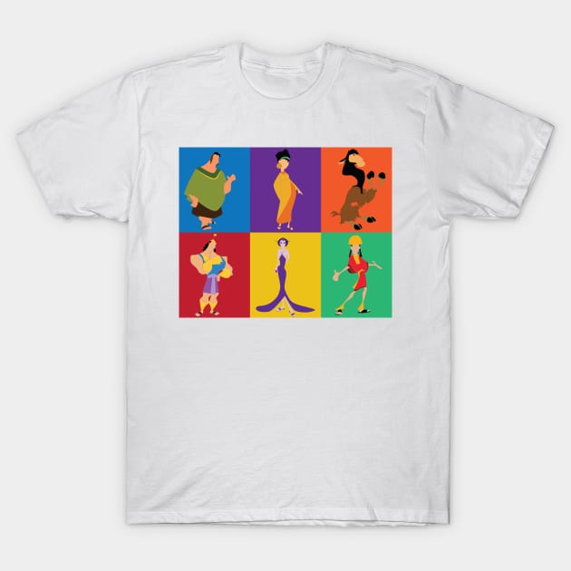 emperors new groove T-Shirt by ehaverstick